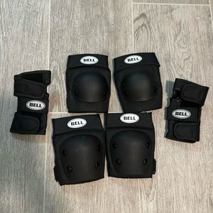Bell youth used elbow knee wrist guards